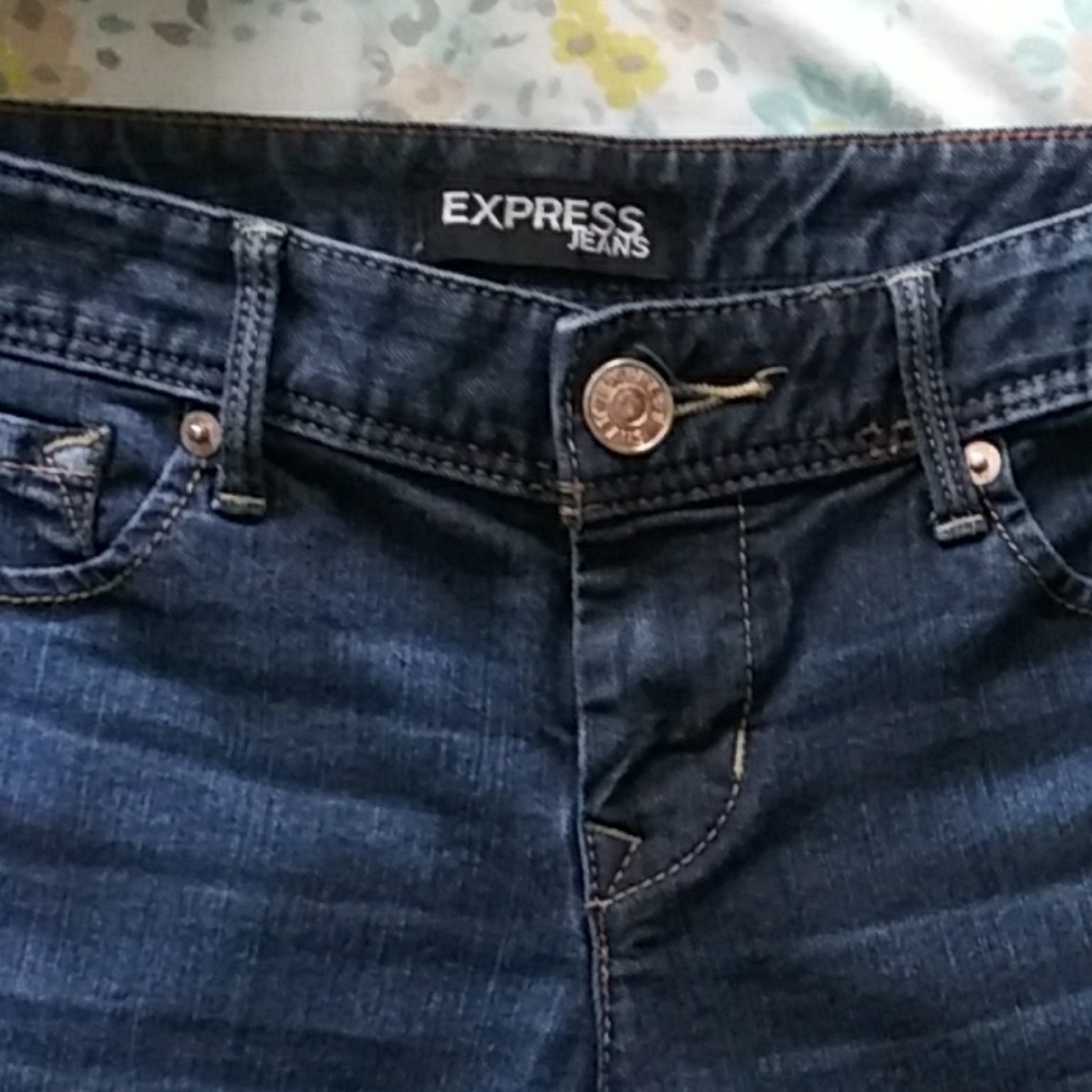 Express Jeans Skinny Stella Low Rise